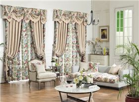 金鳳凰布藝窗簾