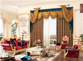 歐式風格窗簾 歐式風格窗簾