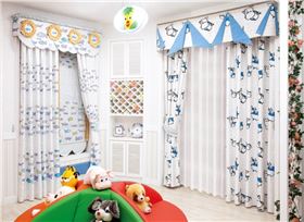 兒童房窗簾 兒童房窗簾