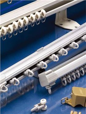 窗簾軌道配件的種類都有哪些呢？