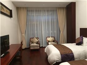 浙江天臺溫泉度假山莊酒店窗簾工程 浙江天臺溫泉度假山莊酒店窗簾工程