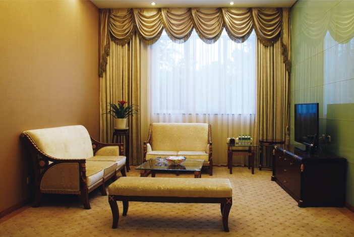 磁湖山莊酒店窗簾工程 磁湖山莊酒店窗簾工程