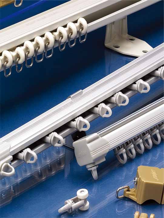 窗簾軌道配件的種類都有哪些呢？