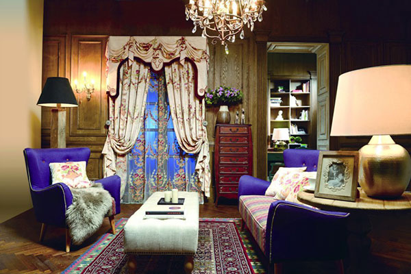 多層褶皺窗簾 多層褶皺窗簾