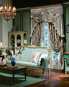 圓弧設(shè)計(jì)典雅莊重風(fēng)格窗簾 圓弧設(shè)計(jì)典雅莊重風(fēng)格窗簾