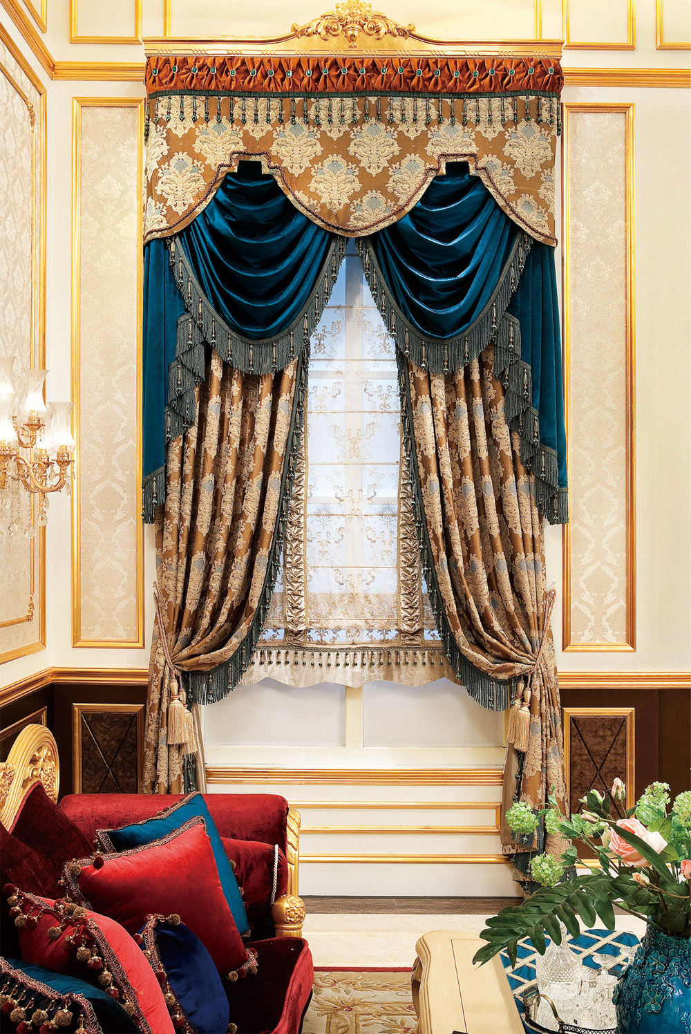 豪華歐式風(fēng)格窗簾 豪華歐式風(fēng)格窗簾